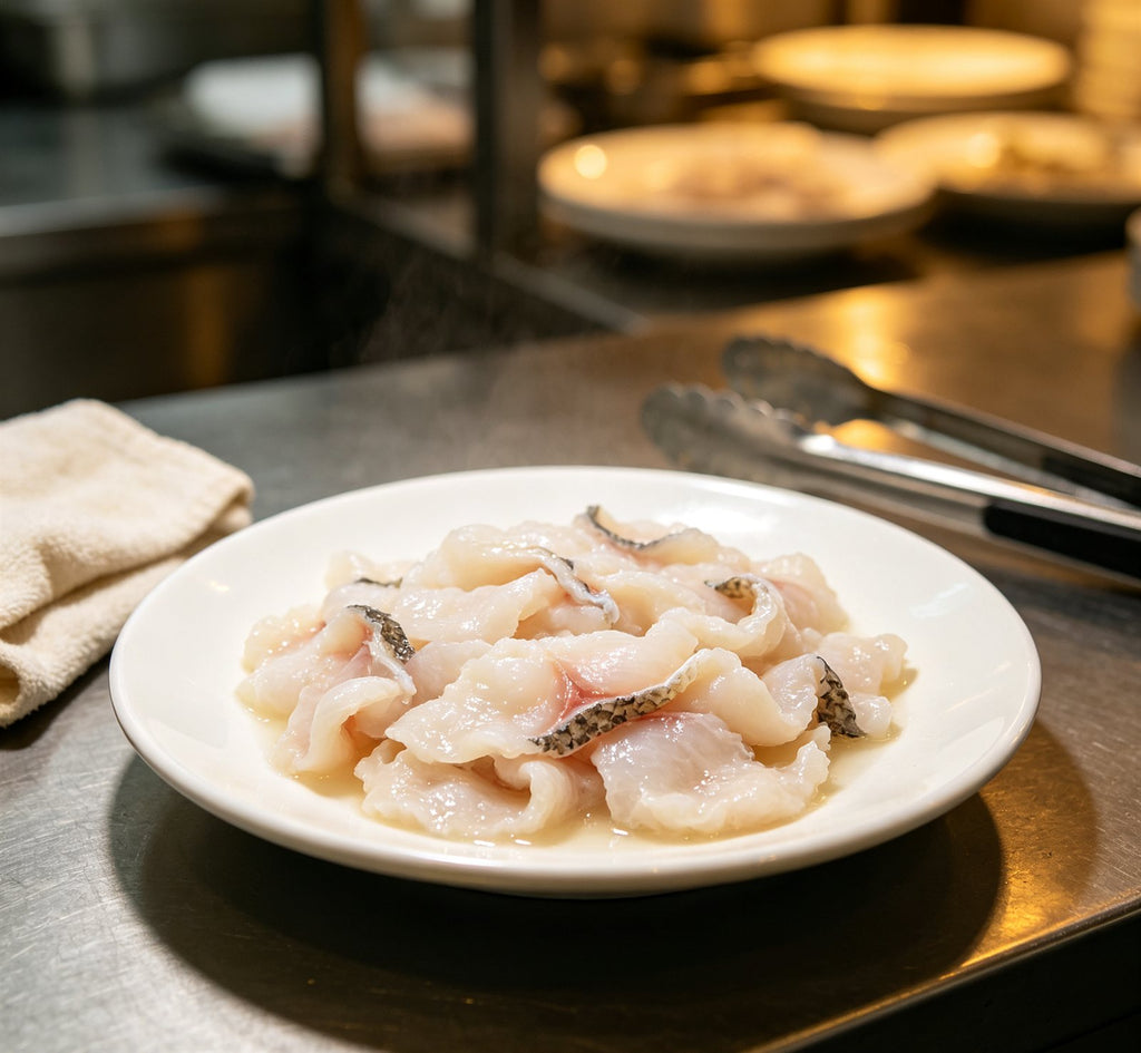 Sliced Crisp Fish