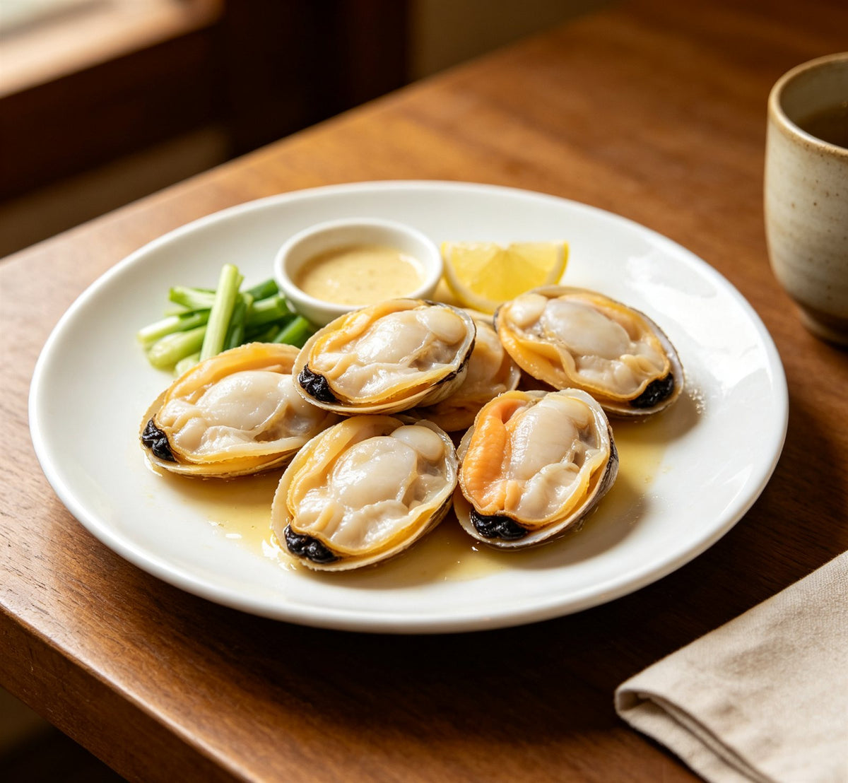 Clams on Half Shell